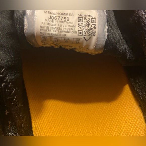 Men’s Merrell Agility Peak 5 Trail Running Shoes Size 11 
Black/Gray/white - Picture 9 of 9